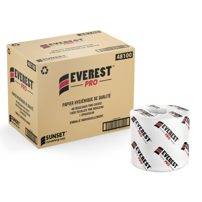 48100 - Papier hygiénique Everest Pro - 1 pli