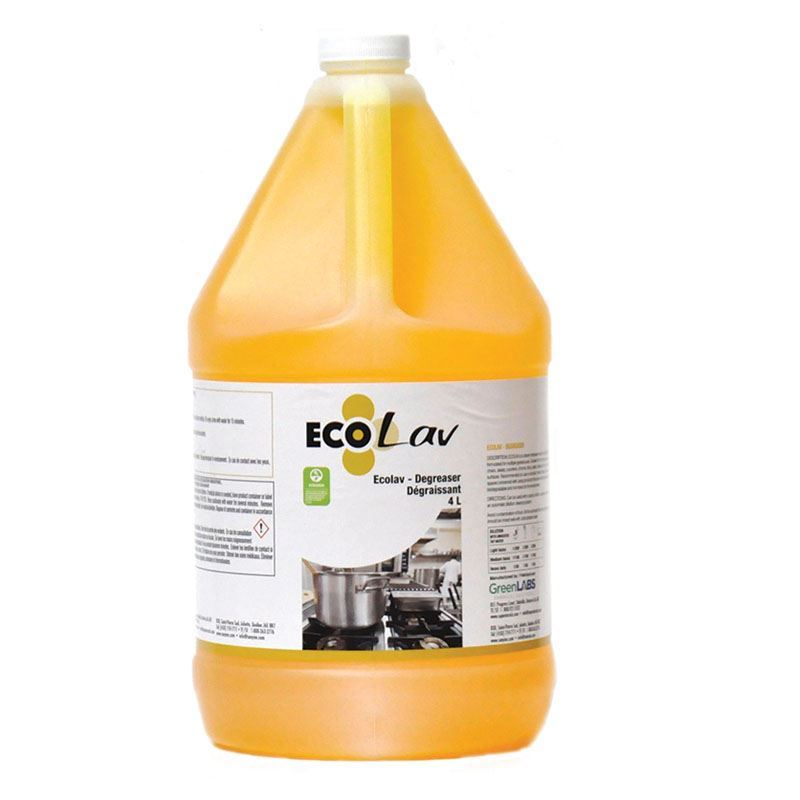ECODEC – Dégraissant ECOLAV concentré – 4 L