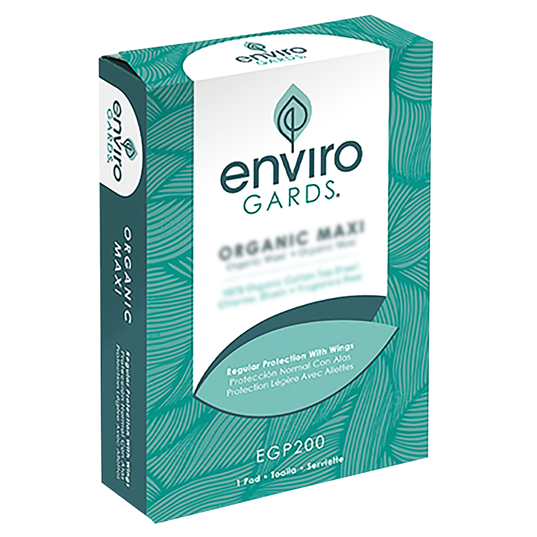 Serviettes hygiéniques Hospeco Enviro Gards Organic