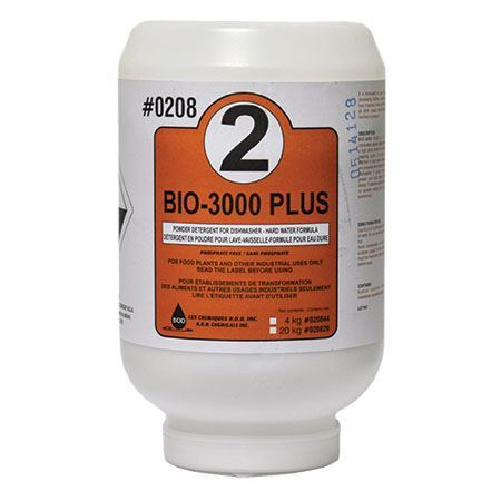 Détergent à Vaisselle BIO-3000 PLUS – Alcalin Sans Phosphate