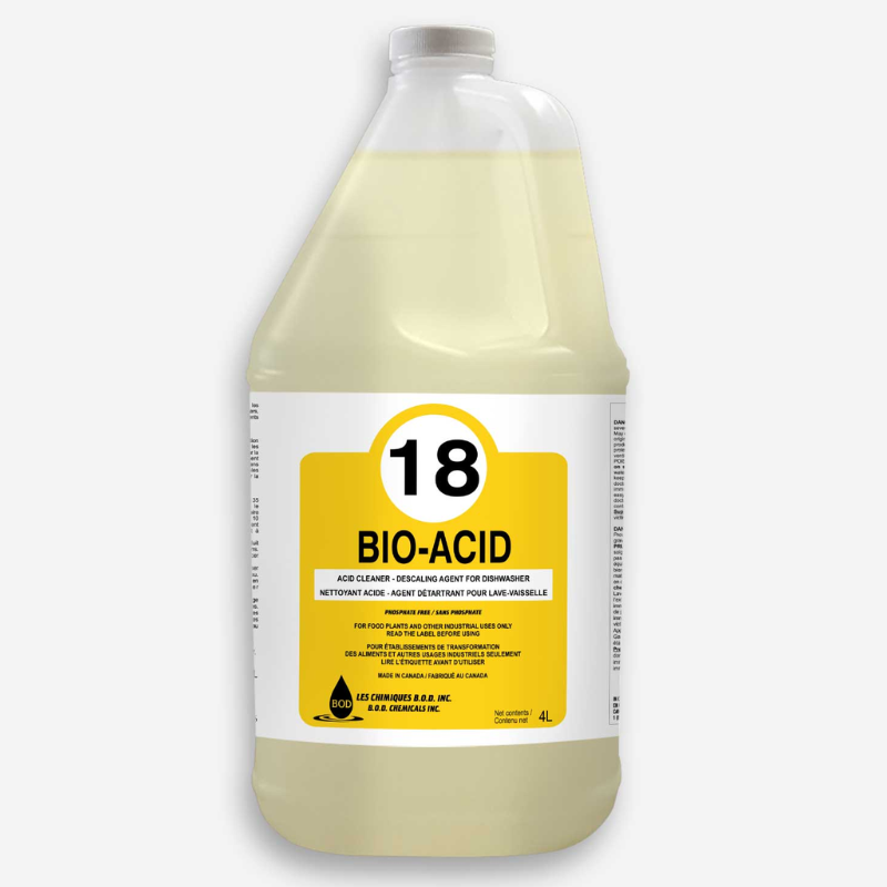 Détergent Acide BIO-ACID – Anticalcaire Rapide et Polyvalent