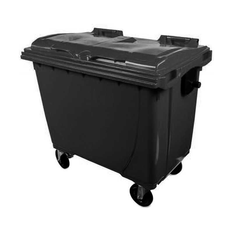 Bac à déchets roulant 660 L